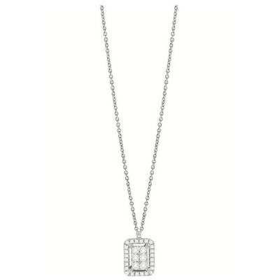 Collana donna oro bianco...