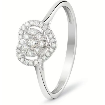 Anello donna oro bianco...