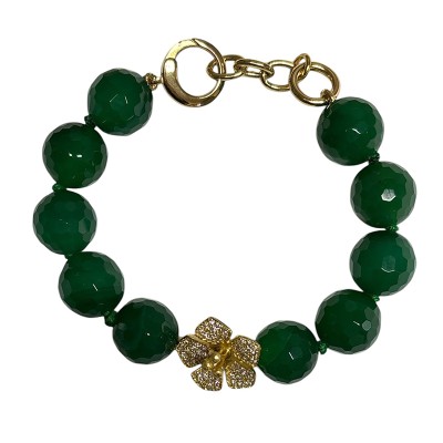 Bracciale argento placcato...