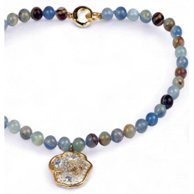 Collana argento placcato...