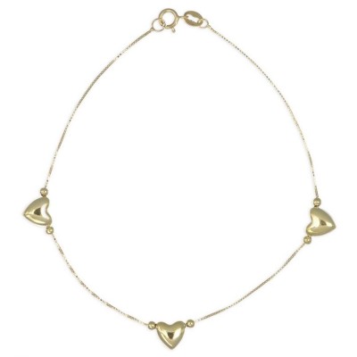 Bracciale donna Cuori Oro...