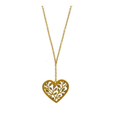 Collana donna cuore Oro...