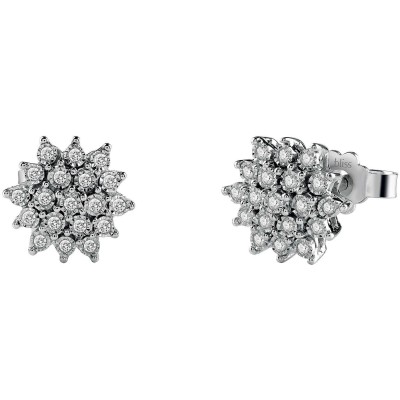 Orecchini oro bianco Bliss...