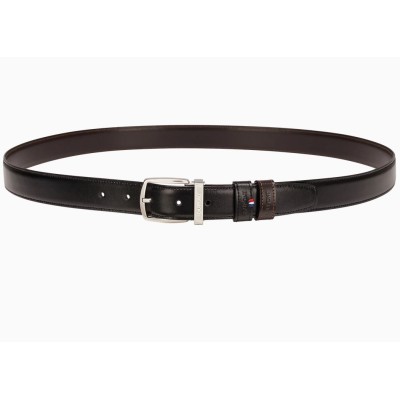 Cintura pelle black-brown...