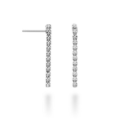 Orecchini donna oro bianco...