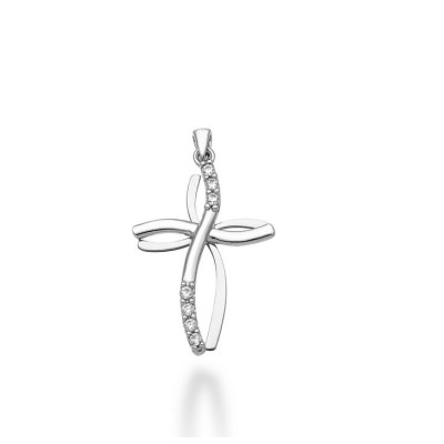 Pendente donna Croce oro...