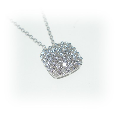 Collana donna oro bianco...