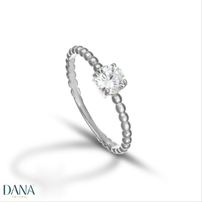 Anello donna oro bianco 9kt...