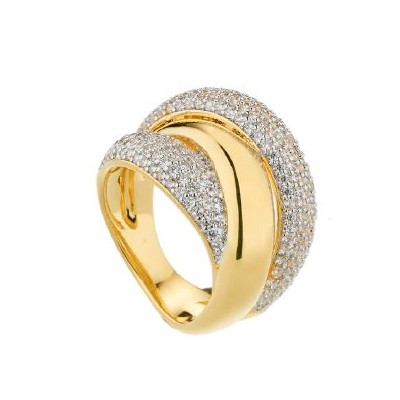 Anello donna ottona...