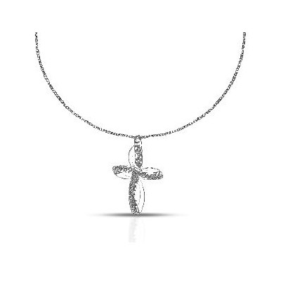 Collana donna con Croce oro...