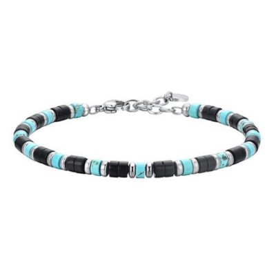 Bracciale uomo acciaio -...