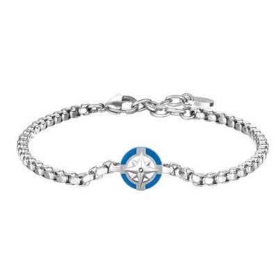 Bracciale uomo acciaio -...