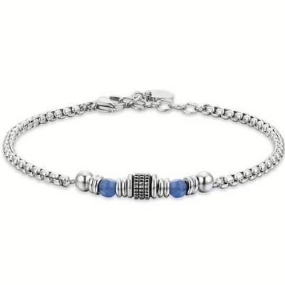 Bracciale uomo acciaio -...