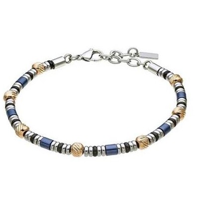 Bracciale uomo acciaio -...