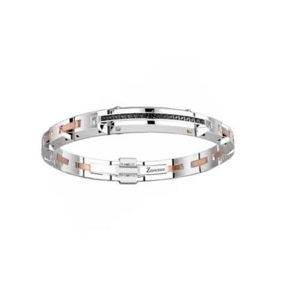 Bracciale uomo acciaio Zancan