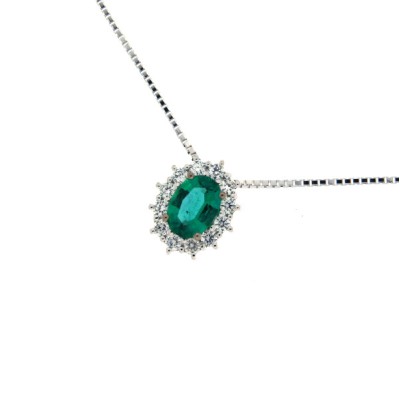 Collana donna oro bianco...