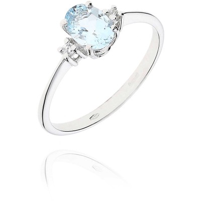 Anello donna oro bianco...