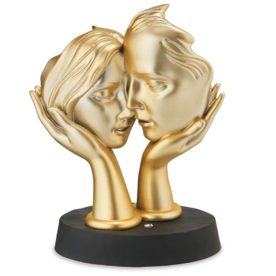 Il Bacio Scultura cm. 17 -...