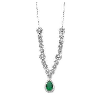 Collana Argento Zirconi...