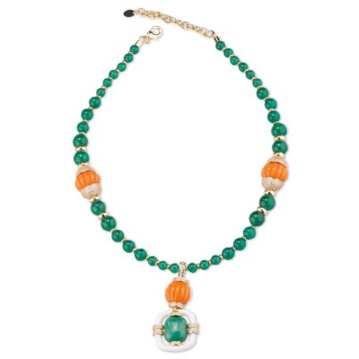 Collana donna ottone...