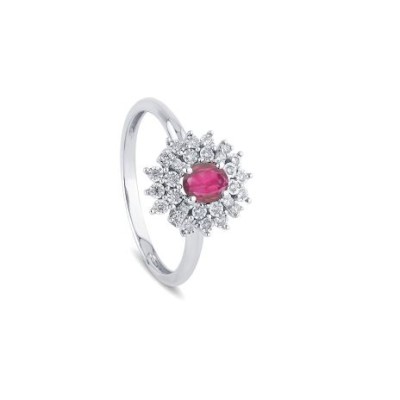 Anello donna con Diamanti e...