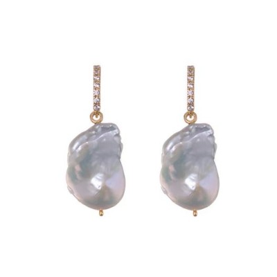 Orecchini argento dorato...