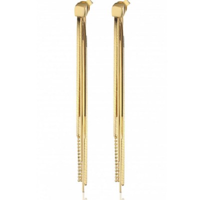 Orecchini argento dorato...