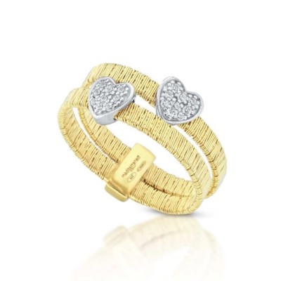 Anello donna argento dorato...