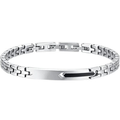 Bracciale uomo acciaio -...