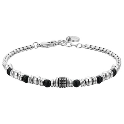Bracciale uomo acciaio -...