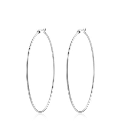 Orecchini donna acciaio...