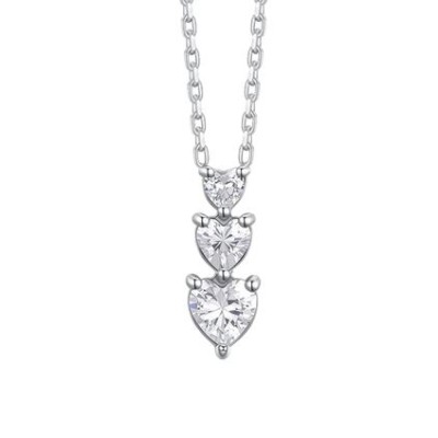 Collana donna acciaio Cuore...