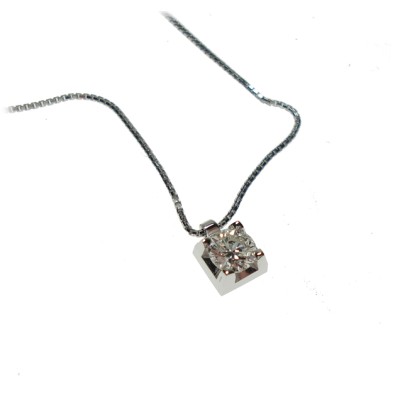 Collana donna oro bianco...