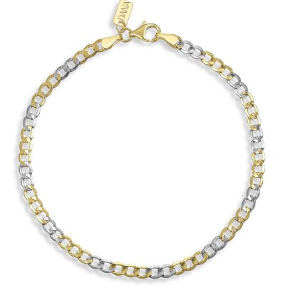 Bracciale uomo oro giallo e...