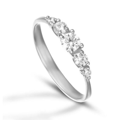 Anello donna oro bianco 9kt...