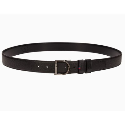 Cintura pelle black D-Logo...