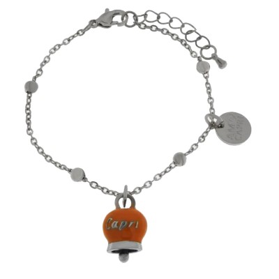 Bracciale donna acciaio con...