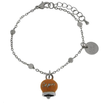 Bracciale donna acciaio con...