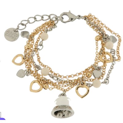 Bracciale donna acciaio con...