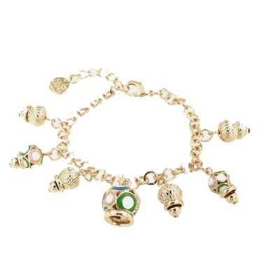 Bracciale donna acciaio con...
