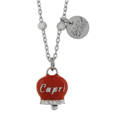 Collana donna acciaio con...