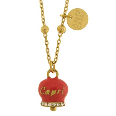 Collana donna acciaio con...