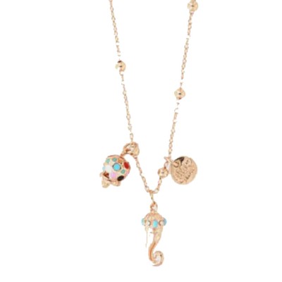 Collana donna acciaio con...