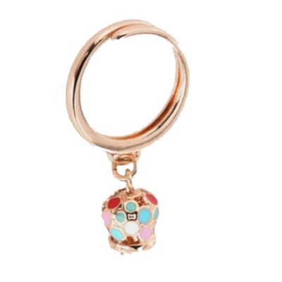 Anello donna acciaio con...