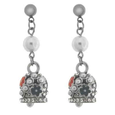 Orecchini acciaio con...