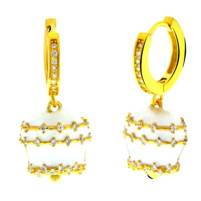 Orecchini argento con...