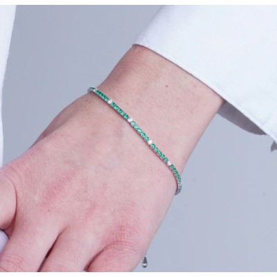 Bracciale argento Tennis...