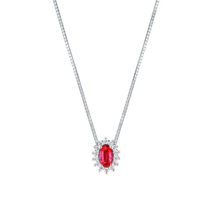 Collana donna oro bianco...