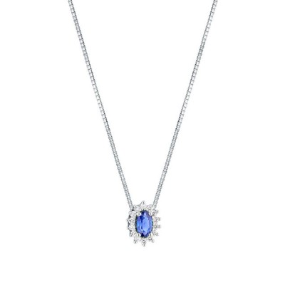 Collana donna oro bianco...