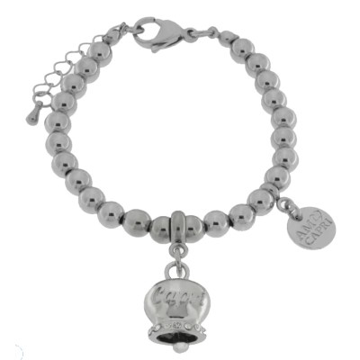 Bracciale donna acciaio con...